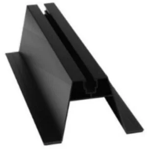 Trapecinis tiltelis H70 mm juodas anodizuotas